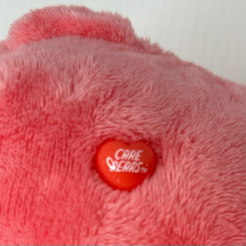 Care Bears Pink Plush Love A Lot Bear 10” Basic Fun 2022 New With Tags NWT Toy - Picture 6 of 9